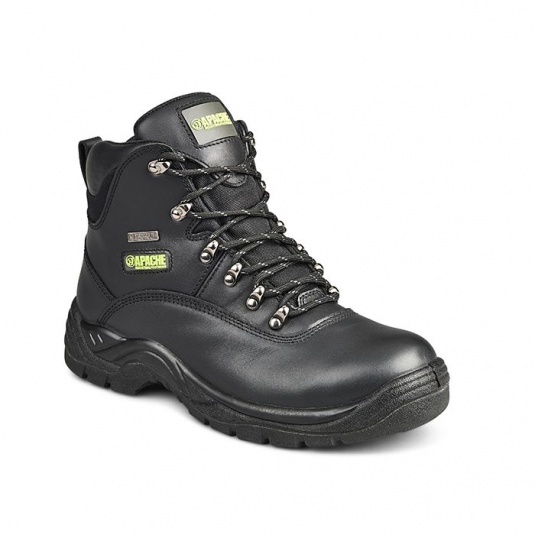 Sterling Safetywear Apache SS812SM Waterproof Safety Hiking Boots (Black)